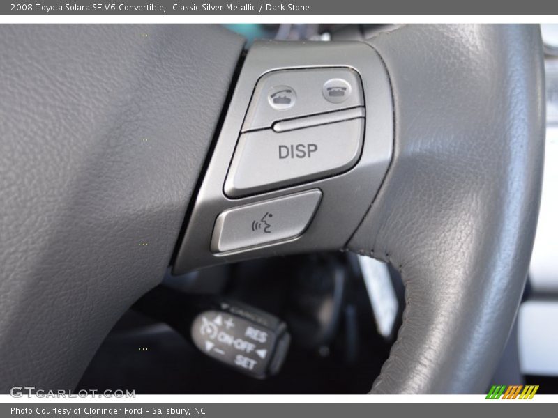 Classic Silver Metallic / Dark Stone 2008 Toyota Solara SE V6 Convertible