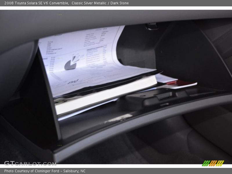 Classic Silver Metallic / Dark Stone 2008 Toyota Solara SE V6 Convertible