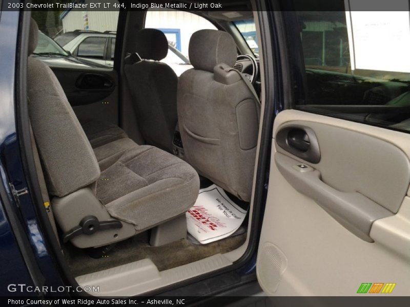 Indigo Blue Metallic / Light Oak 2003 Chevrolet TrailBlazer EXT LT 4x4