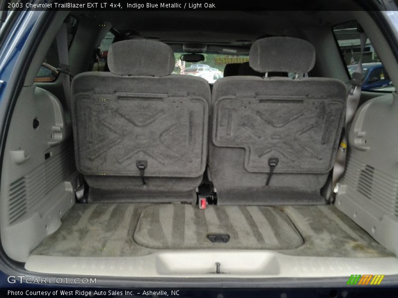 Indigo Blue Metallic / Light Oak 2003 Chevrolet TrailBlazer EXT LT 4x4