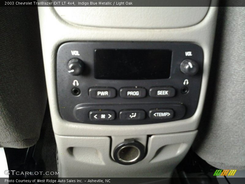 Indigo Blue Metallic / Light Oak 2003 Chevrolet TrailBlazer EXT LT 4x4