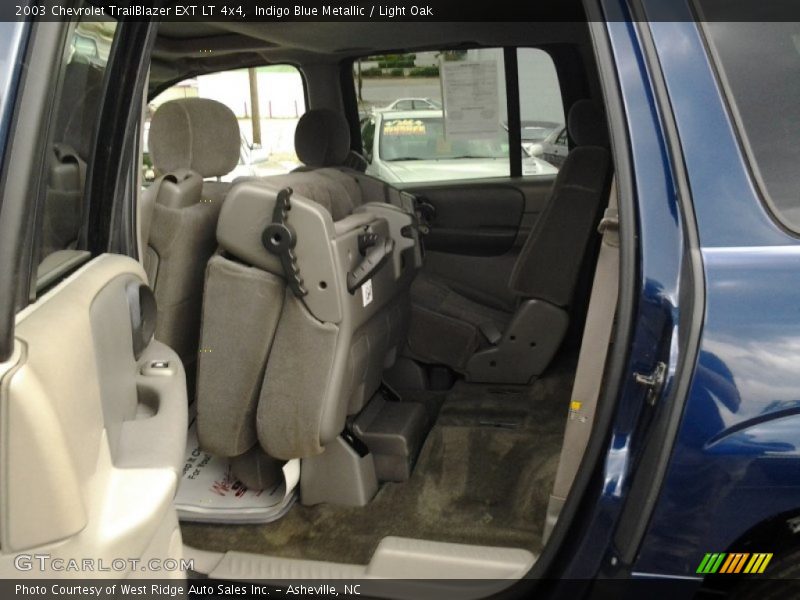 Indigo Blue Metallic / Light Oak 2003 Chevrolet TrailBlazer EXT LT 4x4