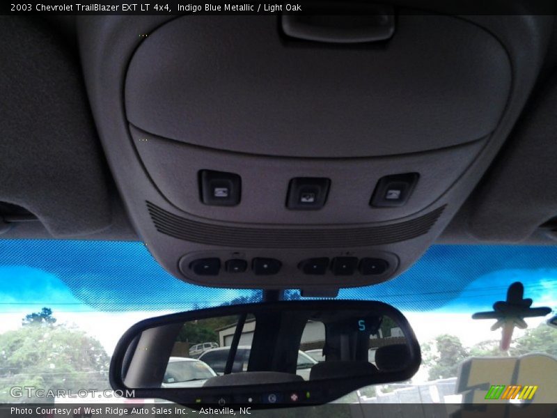 Indigo Blue Metallic / Light Oak 2003 Chevrolet TrailBlazer EXT LT 4x4