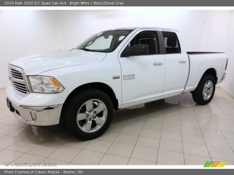 Front 3/4 View of 2014 1500 SLT Quad Cab 4x4