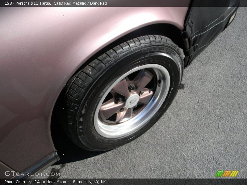 Casis Red Metallic / Dark Red 1987 Porsche 911 Targa