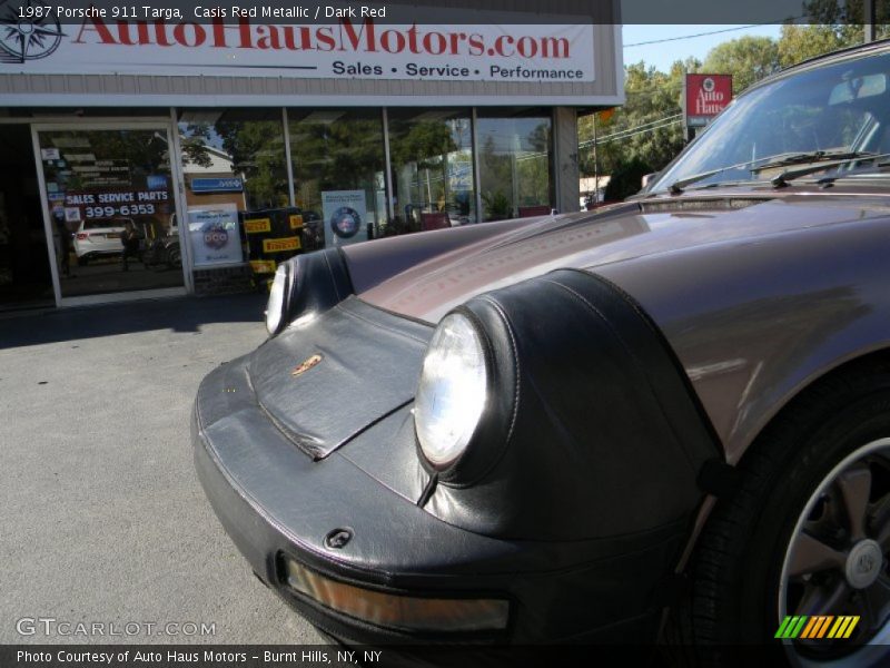 Casis Red Metallic / Dark Red 1987 Porsche 911 Targa