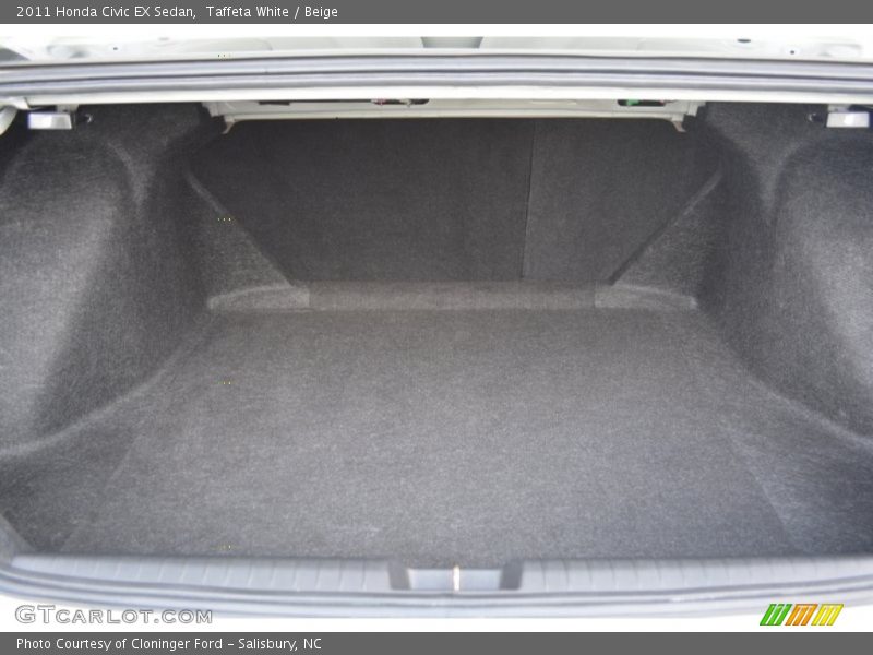 Taffeta White / Beige 2011 Honda Civic EX Sedan