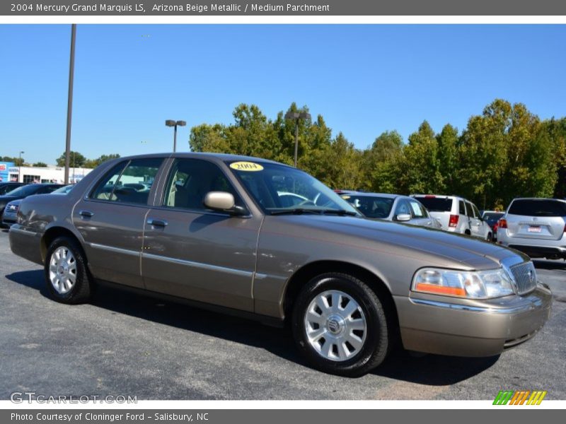 Arizona Beige Metallic / Medium Parchment 2004 Mercury Grand Marquis LS