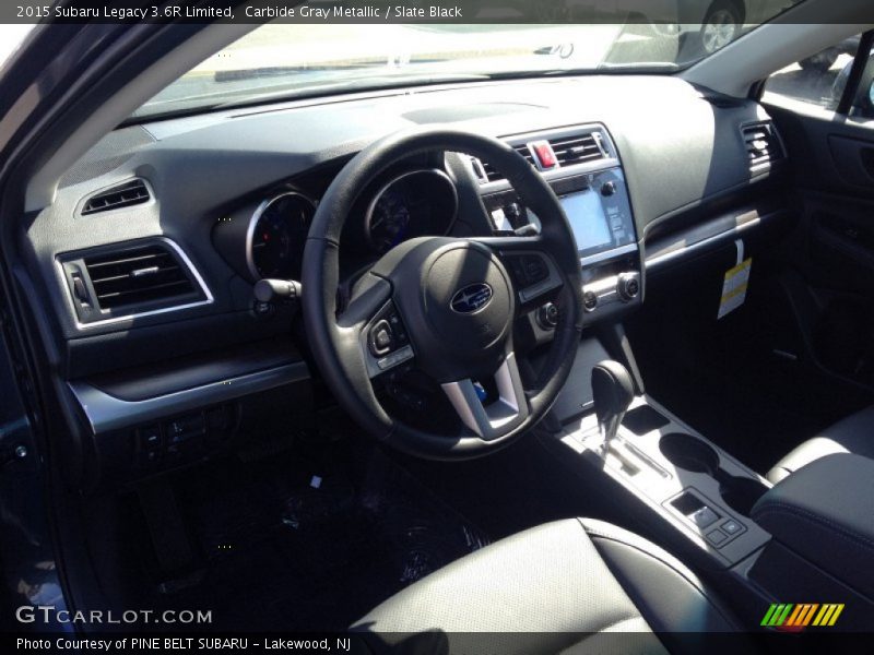 Carbide Gray Metallic / Slate Black 2015 Subaru Legacy 3.6R Limited