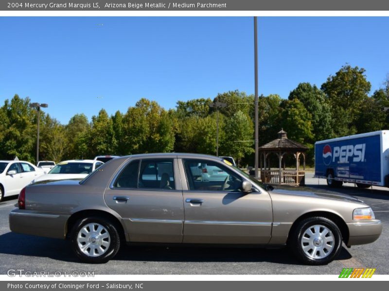 Arizona Beige Metallic / Medium Parchment 2004 Mercury Grand Marquis LS