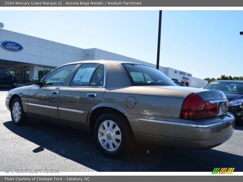 Arizona Beige Metallic / Medium Parchment 2004 Mercury Grand Marquis LS