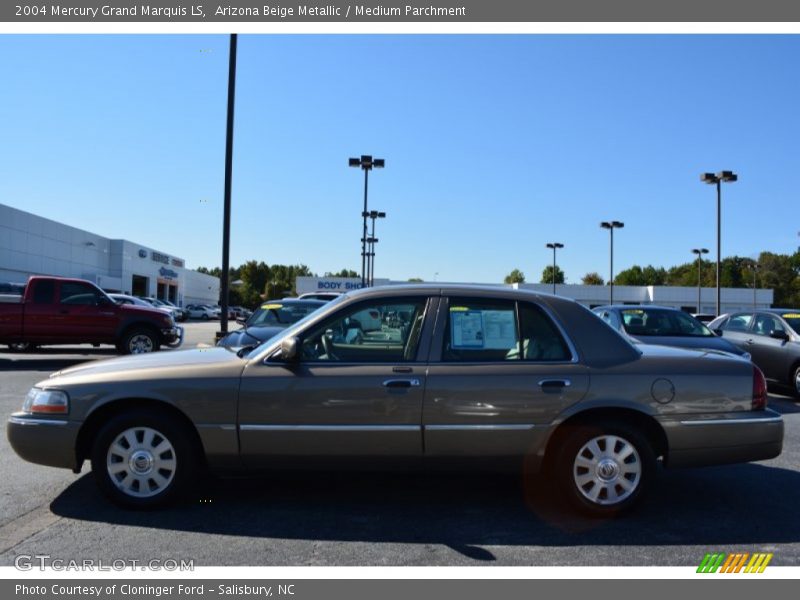 Arizona Beige Metallic / Medium Parchment 2004 Mercury Grand Marquis LS