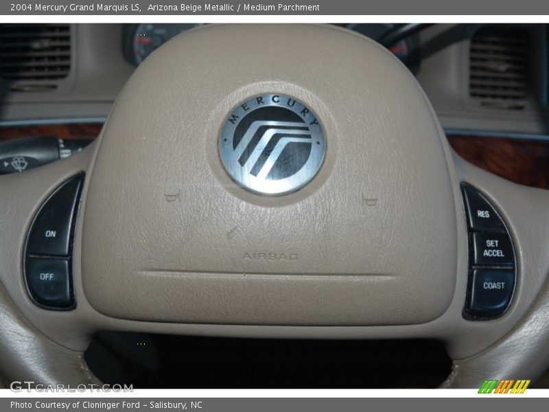 Arizona Beige Metallic / Medium Parchment 2004 Mercury Grand Marquis LS
