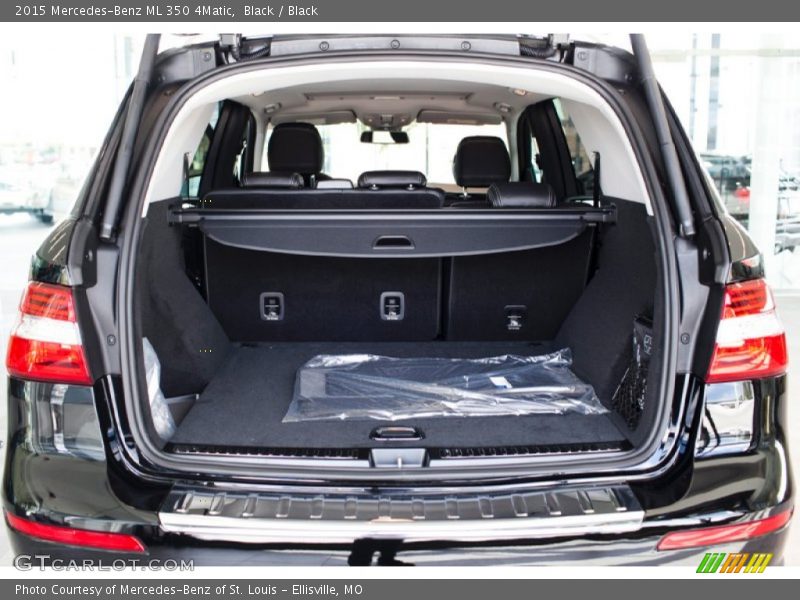 Black / Black 2015 Mercedes-Benz ML 350 4Matic