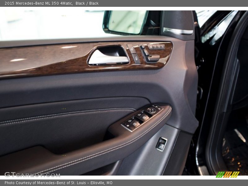 Black / Black 2015 Mercedes-Benz ML 350 4Matic