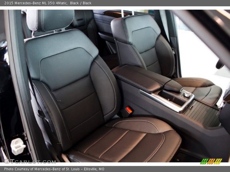 Black / Black 2015 Mercedes-Benz ML 350 4Matic