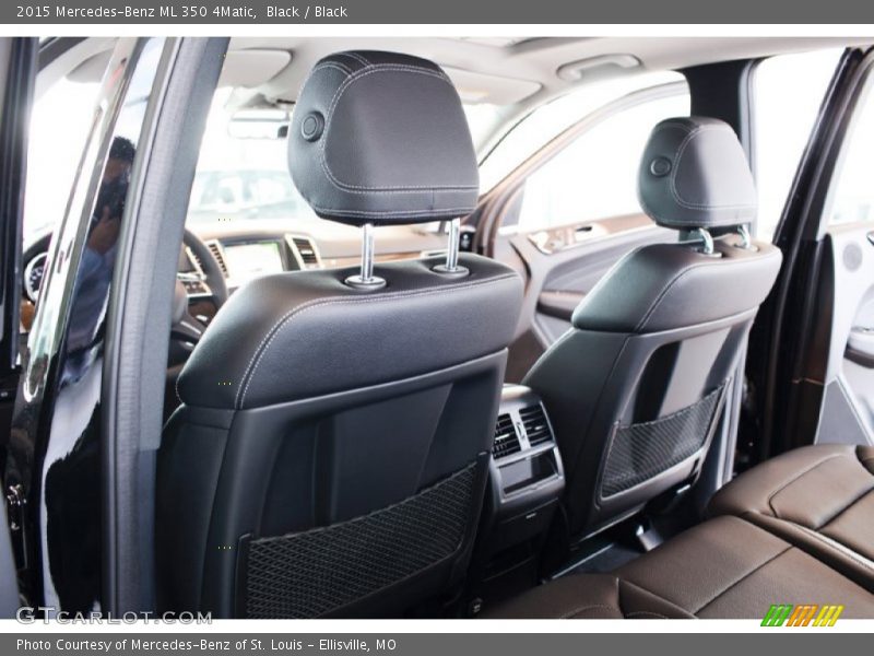 Black / Black 2015 Mercedes-Benz ML 350 4Matic