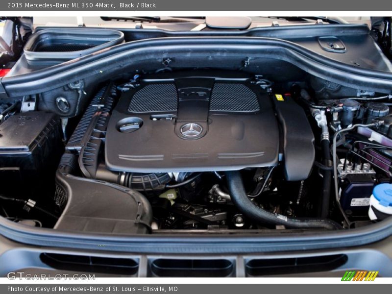 Black / Black 2015 Mercedes-Benz ML 350 4Matic