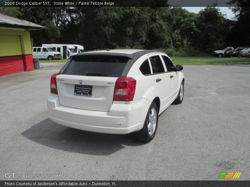 Stone White / Pastel Pebble Beige 2008 Dodge Caliber SXT