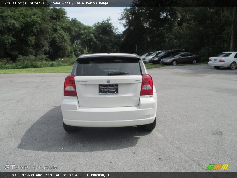 Stone White / Pastel Pebble Beige 2008 Dodge Caliber SXT