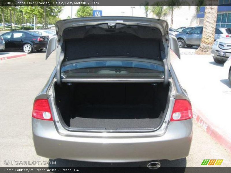 Galaxy Gray Metallic / Black 2007 Honda Civic Si Sedan