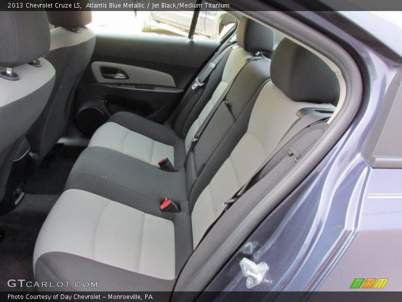 Atlantis Blue Metallic / Jet Black/Medium Titanium 2013 Chevrolet Cruze LS