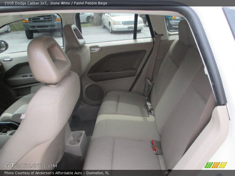 Stone White / Pastel Pebble Beige 2008 Dodge Caliber SXT