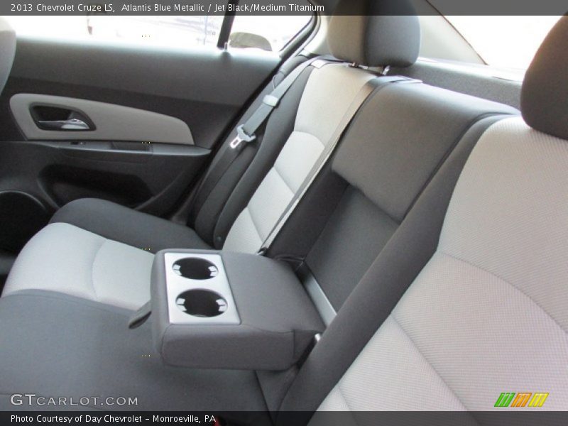 Atlantis Blue Metallic / Jet Black/Medium Titanium 2013 Chevrolet Cruze LS