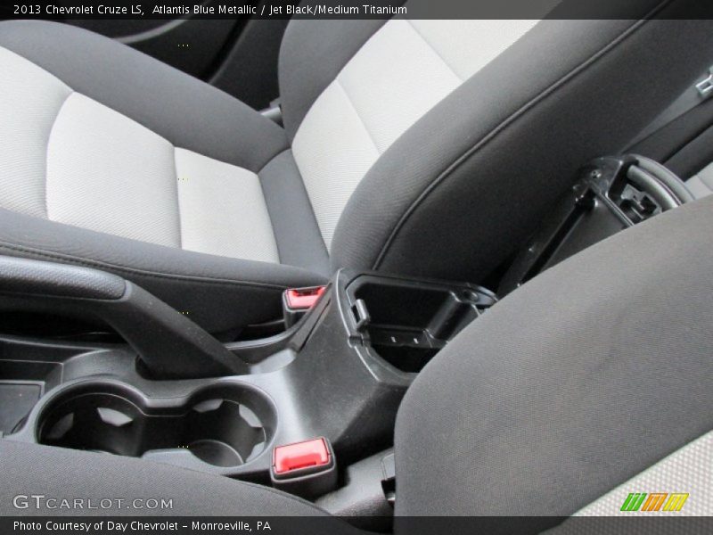 Atlantis Blue Metallic / Jet Black/Medium Titanium 2013 Chevrolet Cruze LS