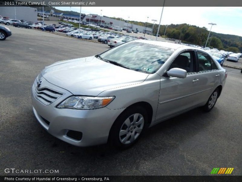 Classic Silver Metallic / Ash 2011 Toyota Camry LE