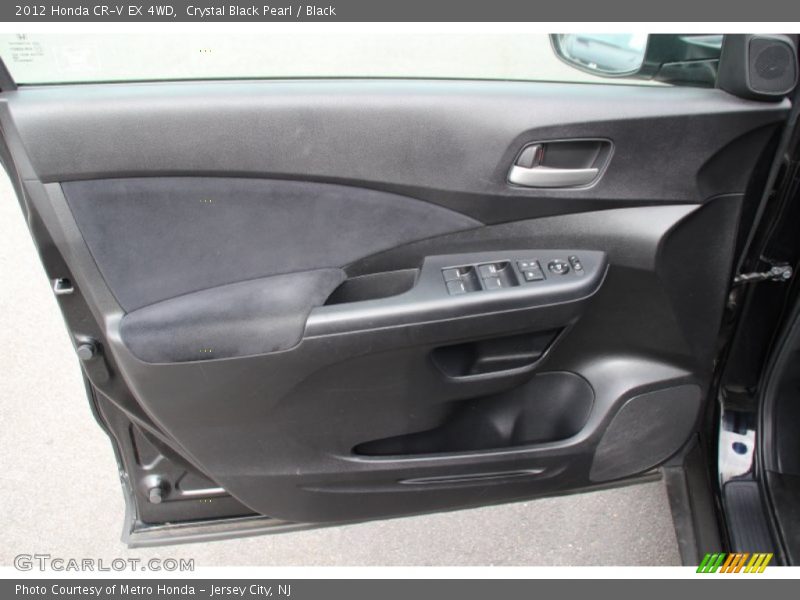 Crystal Black Pearl / Black 2012 Honda CR-V EX 4WD
