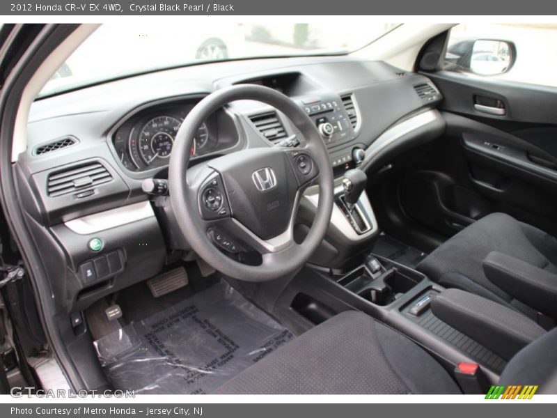  2012 CR-V EX 4WD Black Interior