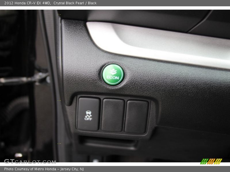 Crystal Black Pearl / Black 2012 Honda CR-V EX 4WD