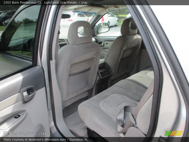 Light Spiral Gray Metallic / Gray 2003 Buick Rendezvous CX