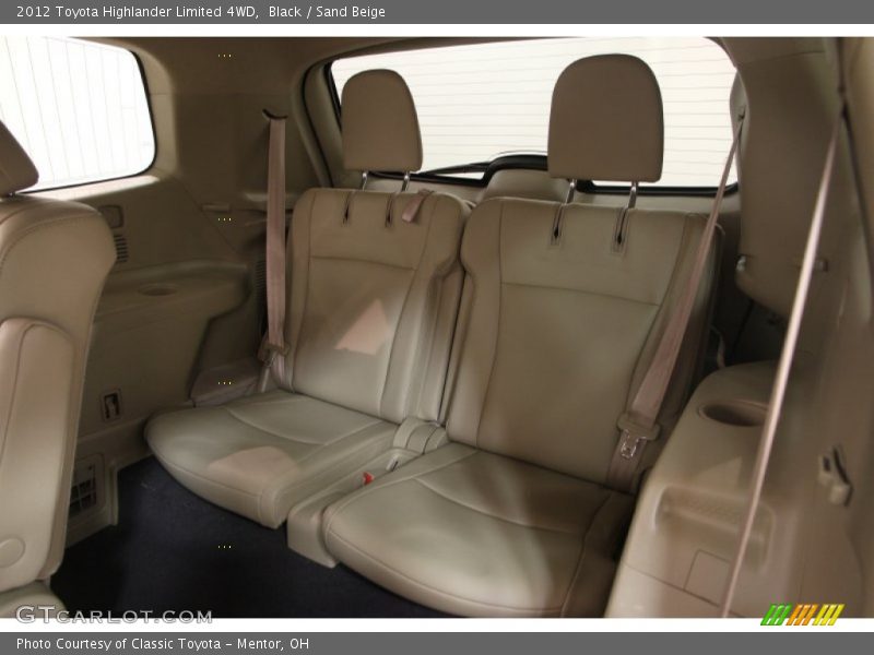 Black / Sand Beige 2012 Toyota Highlander Limited 4WD