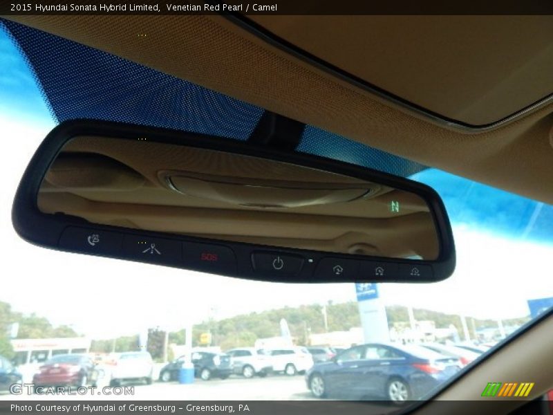 Controls of 2015 Sonata Hybrid Limited