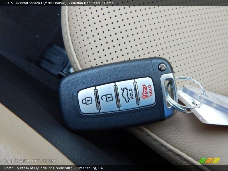 Keys of 2015 Sonata Hybrid Limited