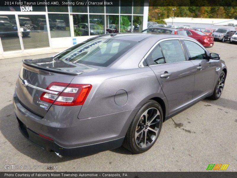 Sterling Gray / Charcoal Black 2014 Ford Taurus Limited AWD