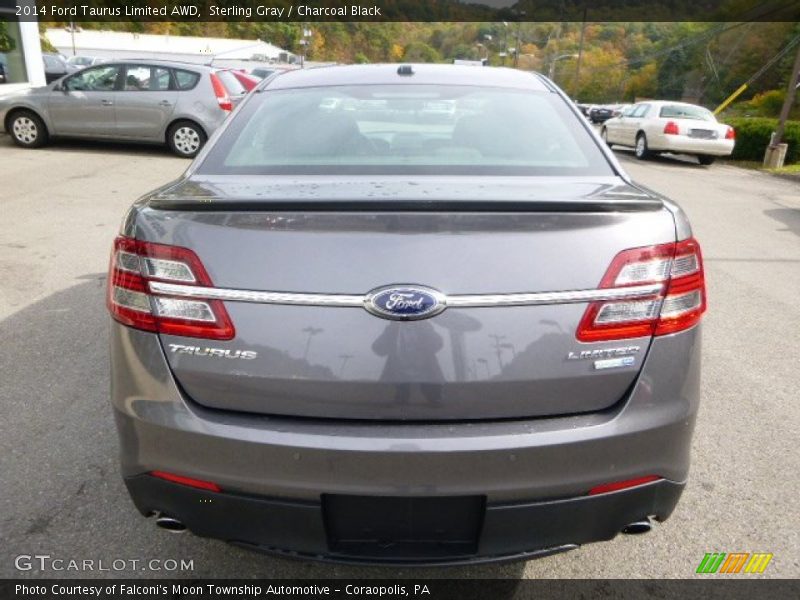 Sterling Gray / Charcoal Black 2014 Ford Taurus Limited AWD