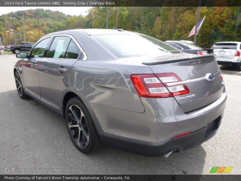 Sterling Gray / Charcoal Black 2014 Ford Taurus Limited AWD