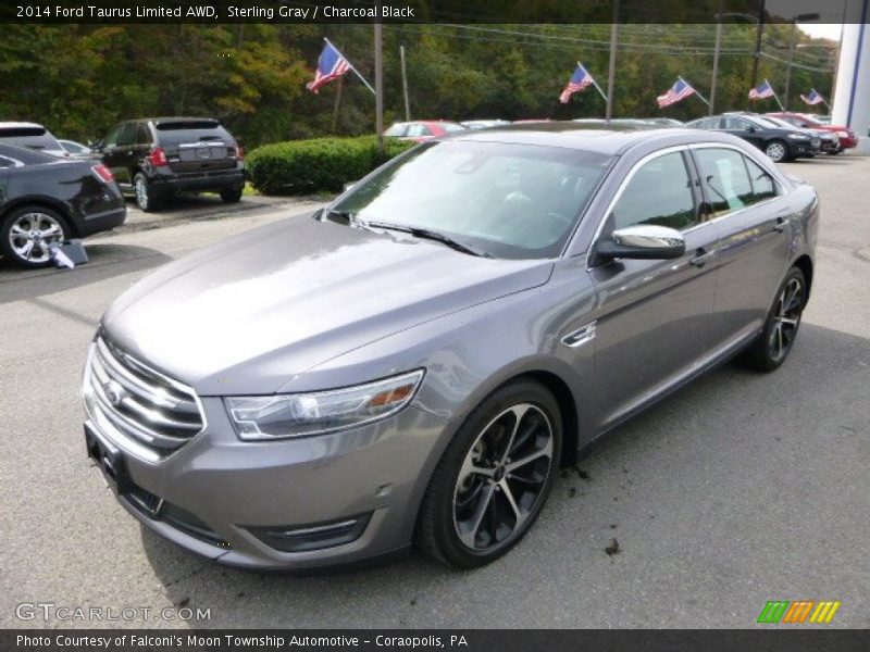 Sterling Gray / Charcoal Black 2014 Ford Taurus Limited AWD