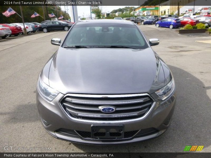 Sterling Gray / Charcoal Black 2014 Ford Taurus Limited AWD