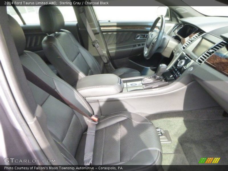 Sterling Gray / Charcoal Black 2014 Ford Taurus Limited AWD