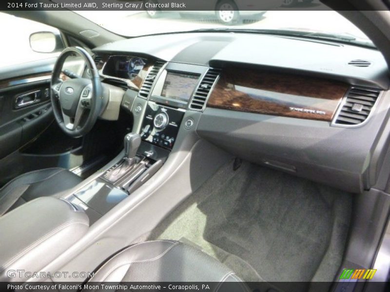 Sterling Gray / Charcoal Black 2014 Ford Taurus Limited AWD