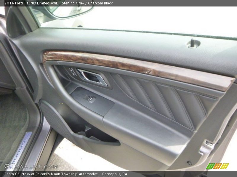 Sterling Gray / Charcoal Black 2014 Ford Taurus Limited AWD