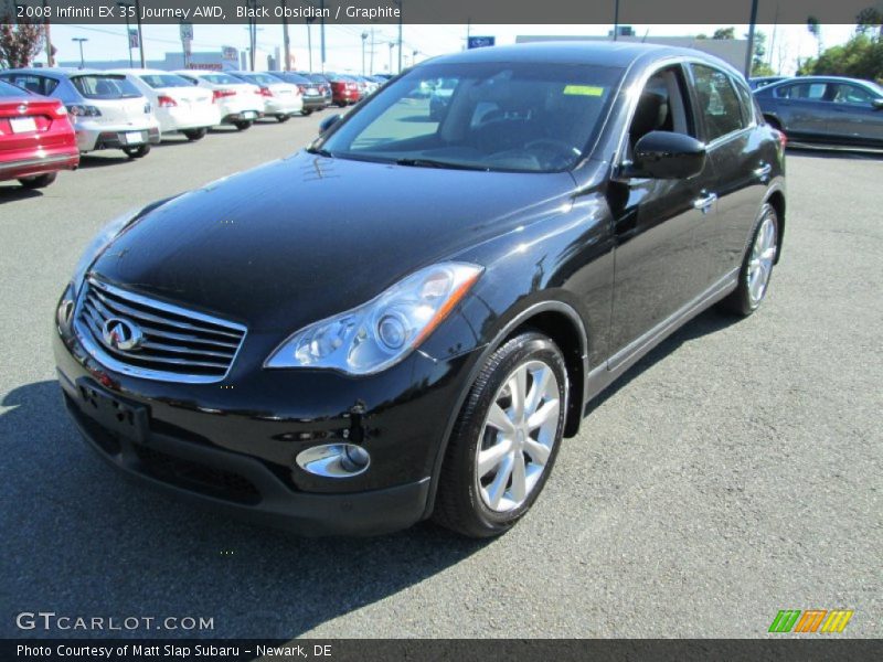 Black Obsidian / Graphite 2008 Infiniti EX 35 Journey AWD