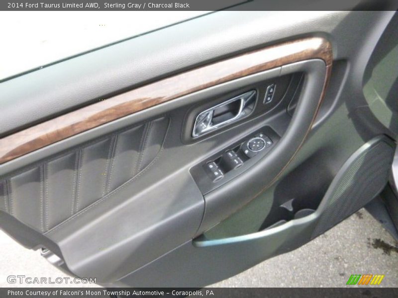 Sterling Gray / Charcoal Black 2014 Ford Taurus Limited AWD
