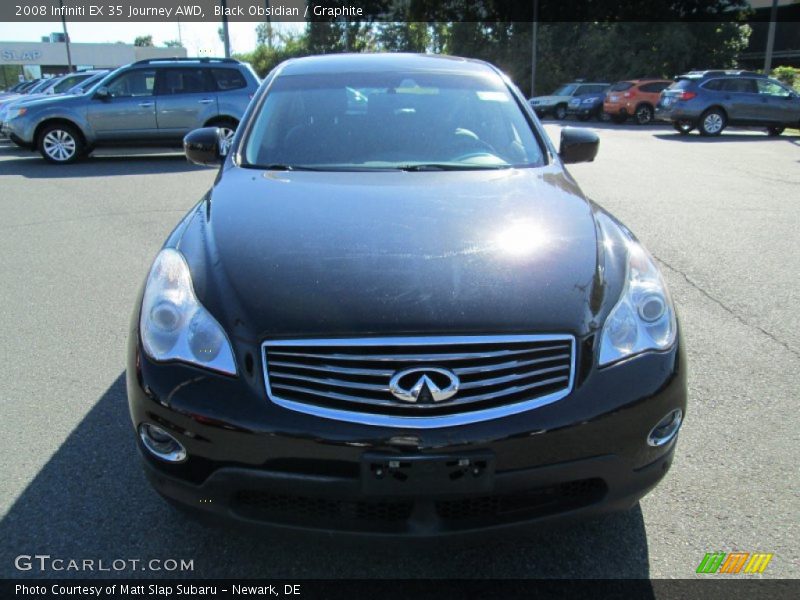 Black Obsidian / Graphite 2008 Infiniti EX 35 Journey AWD