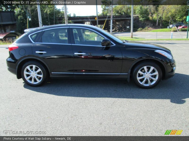 Black Obsidian / Graphite 2008 Infiniti EX 35 Journey AWD