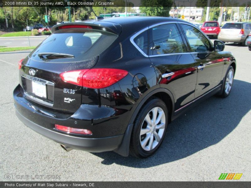 Black Obsidian / Graphite 2008 Infiniti EX 35 Journey AWD
